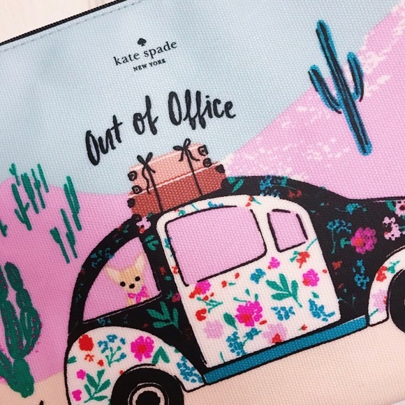 🚫SOLD🚫 NWT 🏜 Kate Spade New Horizons Clutch - Picture 3 of 6